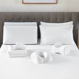 12-Piece Premium Cotton Linen Comfort Bedding Pack - Sleep Galleria