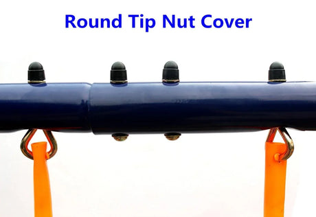 4-in-1 Backyard Swing Set With Seesaw Slide Glider - Omega Lifestyles