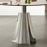 5-Piece Mid-Century 35-Inch Round Dining Table Set - Omega Lifestyles