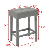 59-Inch Industrial Solid Wood Bar Table And Stools Set - Omega Lifestyles
