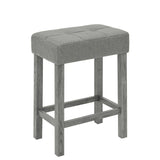 59-Inch Industrial Solid Wood Bar Table And Stools Set - Omega Lifestyles