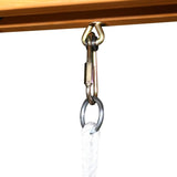 Blue Cedarwood Outdoor Swing Set With Slide And Climber - Omega Lifestyles