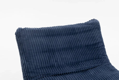Corduroy Plush Bean Bag Chair With Backrest - Omega Lifestyles