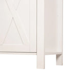 Farmhouse Arched Glass Door Kitchen Pantry Cabinet - Omega Lifestyles