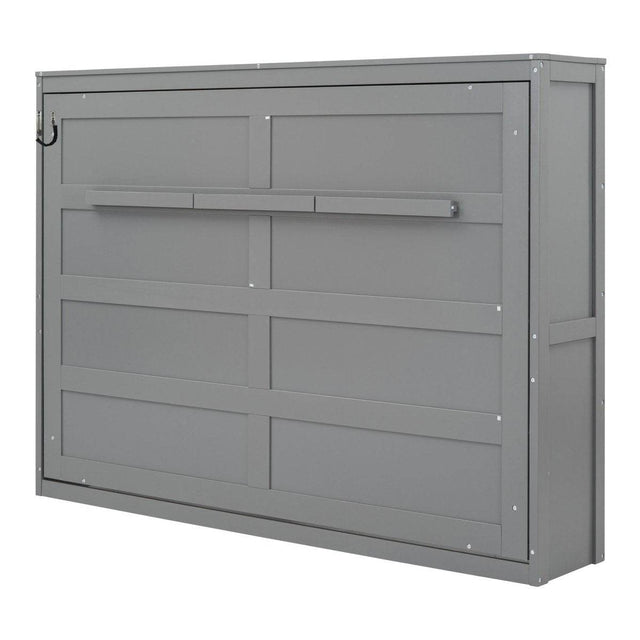 Full Size Gray Plywood Multi-Function Murphy Bed - Omega Lifestyles