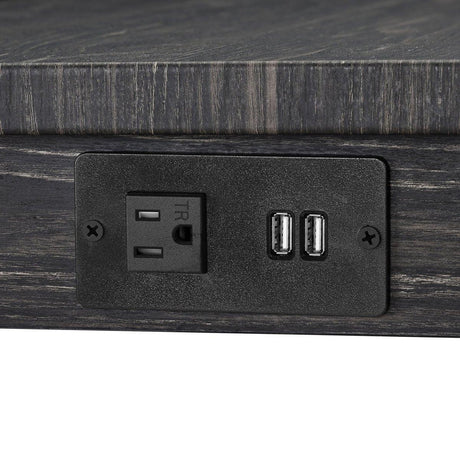 Industrial Solid Wood MDF 4-Piece Bar Table Set - Omega Lifestyles