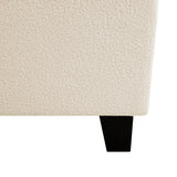 King Teddy Velvet Upholstered Platform Bed Frame - Blissora - Omega Lifestyles