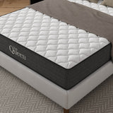 Medium 10 - Inch Cooling Gel Hybrid Orthopedic Queen Mattress - Blissora - Omega Lifestyles