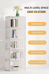 Minimalist Modern 6-Layer Fabric Wardrobe Organizer Cabinet - Omega Lifestyles