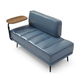Modern Grey Faux Leather Upholstered End Of Bed Bench - Omega Lifestyles