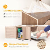 Multi - Functional Cat Tree With Litter Box And Scratching Posts - Blissora - Omega Lifestyles