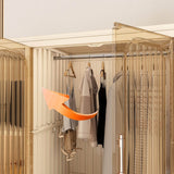 Portable Wardrobe Closet Organizer With Magnetic Doors - Omega Lifestyles