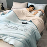 Silky Soft Cooling Summer Quilt Patchwork Blanket - Sleep Galleria