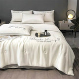 Silky Soft Cooling Summer Quilt Patchwork Blanket - Sleep Galleria