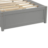 Twin Solid Wood Platform Bed With Trundle - Blissora - Omega Lifestyles