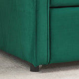 Twin Upholstered Velvet Daybed With Trundle - Sleep Galleria