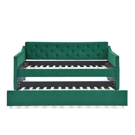 Twin Upholstered Velvet Daybed With Trundle - Sleep Galleria
