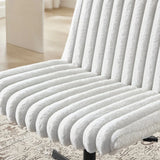 Adjustable Height 360-Degree Swivel Corduroy Office Chair - Omega Lifestyles