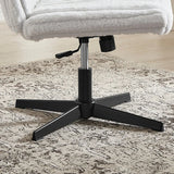 Adjustable Height 360-Degree Swivel Corduroy Office Chair - Omega Lifestyles