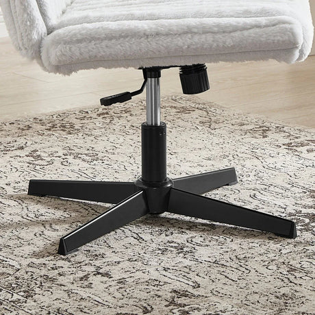 Adjustable Height 360-Degree Swivel Corduroy Office Chair - Omega Lifestyles