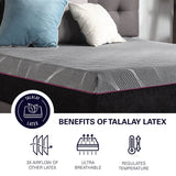 Firm 11 - Inch Cooling Latex Foam Full Mattress - Bridgevine Home - Omega Lifestyles