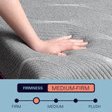 Firm 11 - Inch Cooling Latex Foam King Mattress - Bridgevine Home - Omega Lifestyles