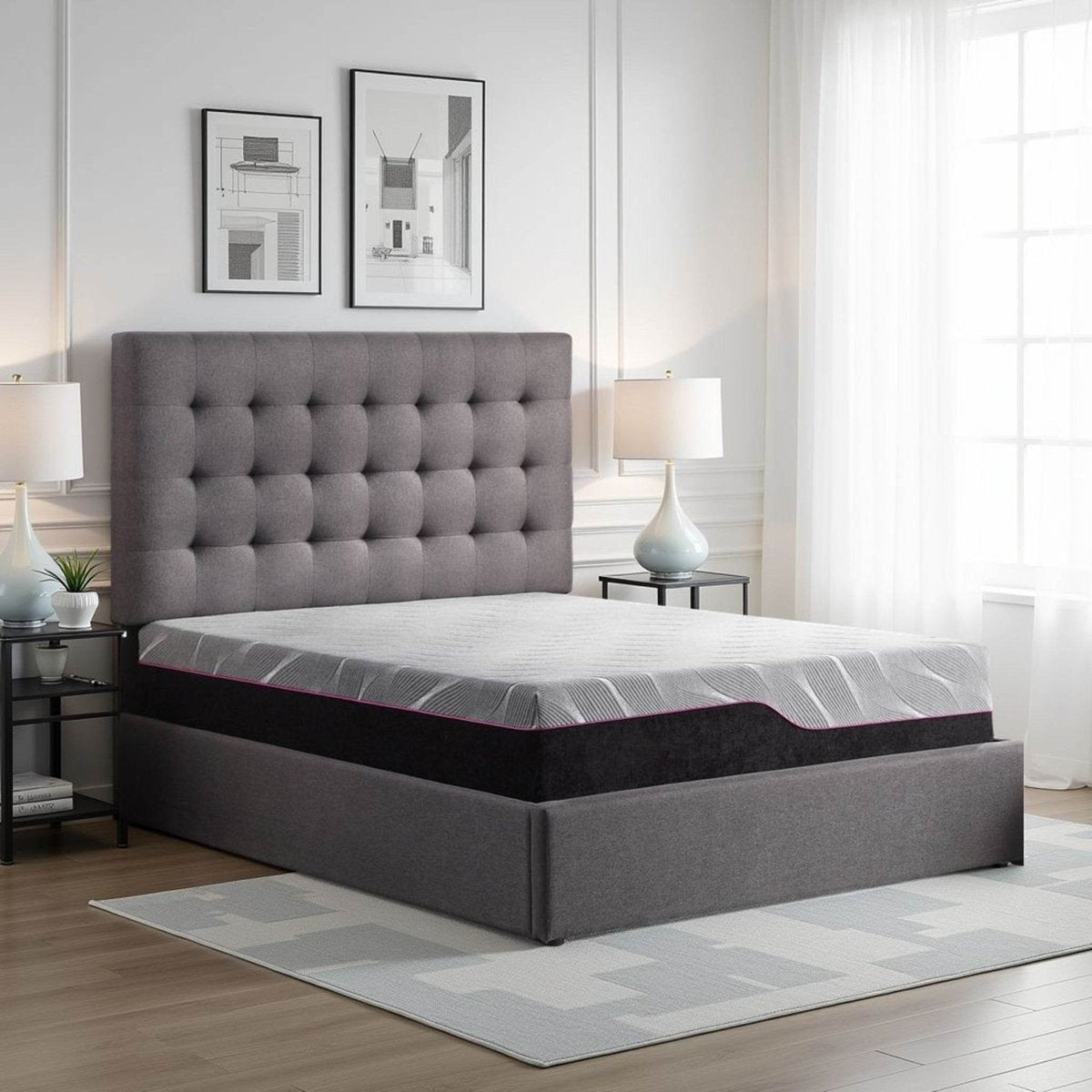 Firm 11 - Inch Cooling Latex Foam Twin Mattress - Bridgevine Home - Omega Lifestyles
