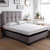 Full Medium 10 - Inch Cooling Copper Infused Memory Foam Mattress - Bridgevine Home - Omega Lifestyles