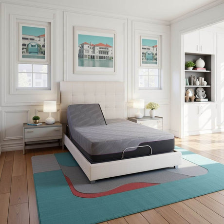 Medium 11 - Inch Cooling GelCare Memory Foam Queen Mattress - Bridgevine Home - Omega Lifestyles