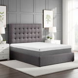 Medium 12 - Inch Hybrid Memory Foam Coil Queen Mattress - Bridgevine Home - Omega Lifestyles