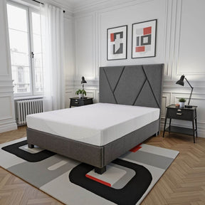 Medium 8-Inch Cooling Copper Infused Memory Foam Twin XL Mattress - Omega Lifestyles