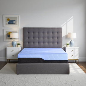 Medium Plus 12-Inch Hybrid Cooling Latex Foam Twin XL Mattress - Omega Lifestyles