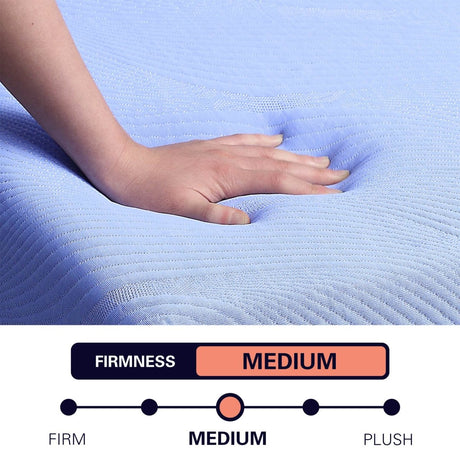 Medium 12-Inch Hybrid Cooling Gel Memory Foam Mattress - Sleep Galleria