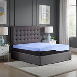 Soft 12 - Inch Hybrid Cooling Latex Foam King Mattress - Bridgevine Home - Omega Lifestyles