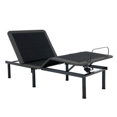 Twin XL Quick Assembly Voice Activated Adjustable Bed Frame - Bridgevine Home - Omega Lifestyles