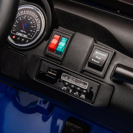 24V Two-Seater Bluetooth Remote Control Ride-On Truck - Omega Lifestyles