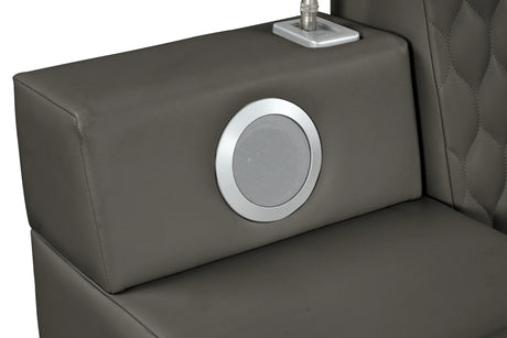 Remote-Controlled Massage Chaise Lounge Bed Frame - Omega Lifestyles