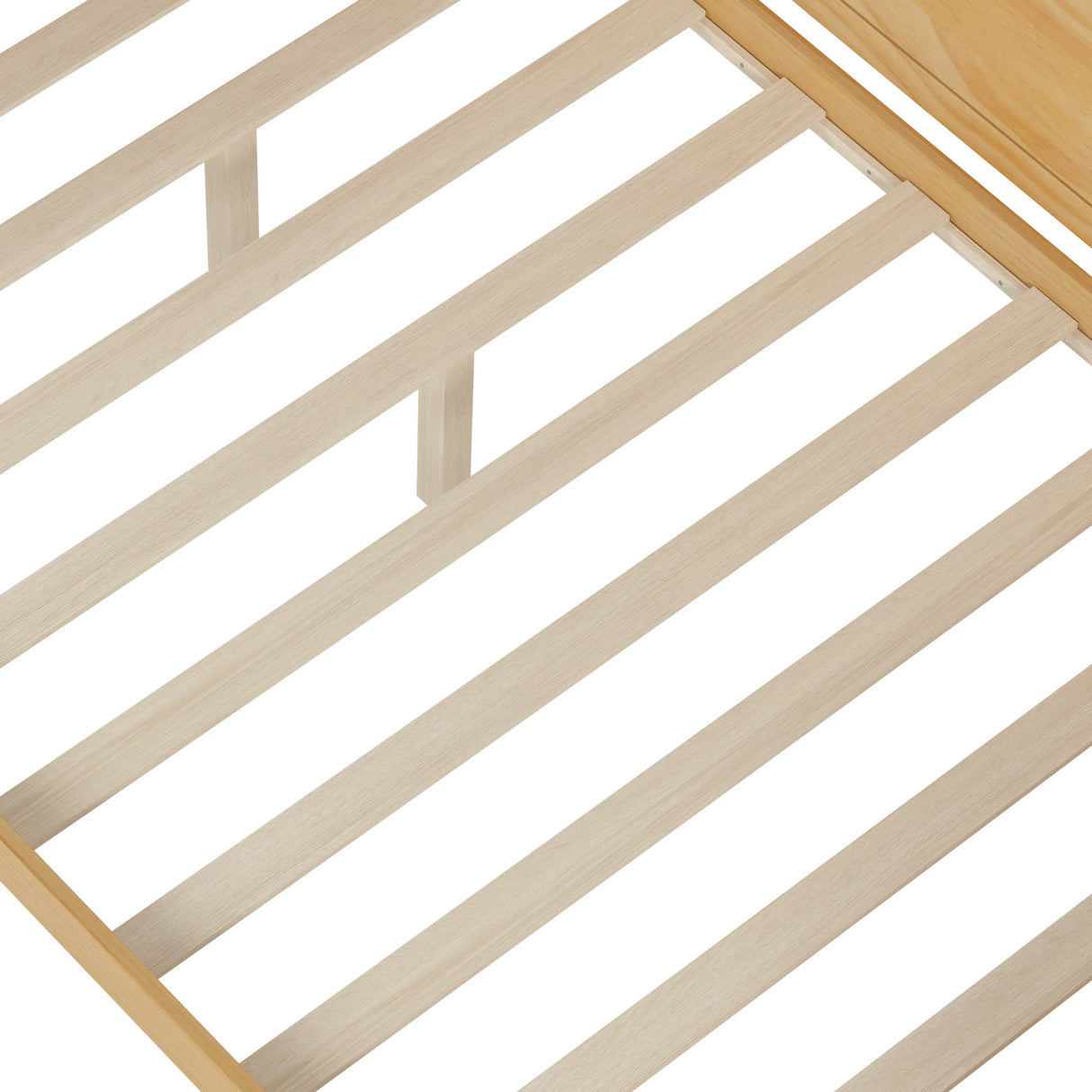 Full Wooden Bed Frame With Trundle Storage And Study Desk - Omega Lifestyles