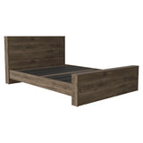 Modern Full XL Platform Bed Frame With Headboard - Omega Lifestyles