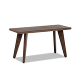 Solid Red Oak Wood Handcrafted Dining Bench - Omega Lifestyles