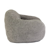 Memory Foam Teddy Fabric Bean Bag Chair With Armrests - Omega Lifestyles