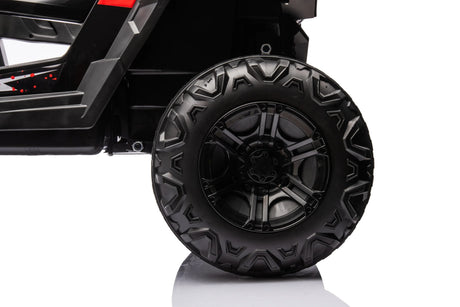 Electric Four-Wheel Drive Kids Ride-On Car With Leather Seat - Omega Lifestyles