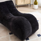 Creative Black Polyester Adult Bean Bag Chair Sofa - Omega Lifestyles