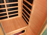 Hemlock Wood Low EMF FAR Infrared Sauna For Home Indoor - Omega Lifestyles