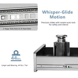 Stainless Steel Outdoor Kitchen Triple Drawer Cabinet - Omega Lifestyles