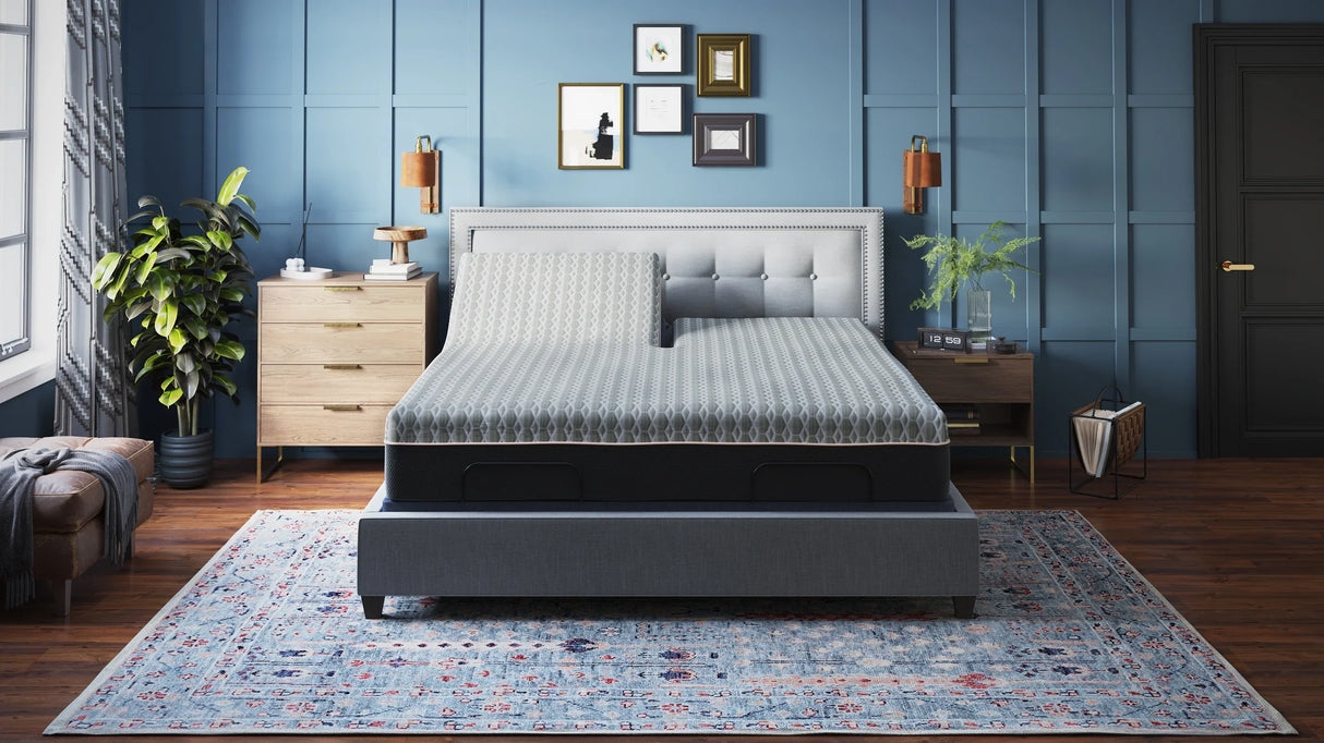 BT3000 Split Top King Adjustable Bed Base With Massage - Omega Lifestyles