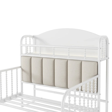 Twin Metal Platform Bed Frame With LED Light - Omega Lifestyles