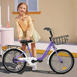 20-Inch Kids Steel Frame Single-Speed Bicycle With Brakes - Omega Lifestyles