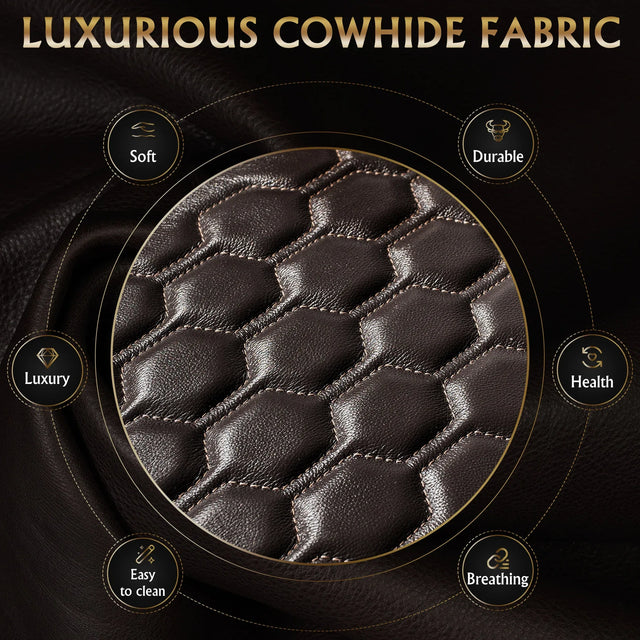 2-Piece Ultra Plush Top-Grain Nappa Leather Power Recliner - Omega Lifestyles