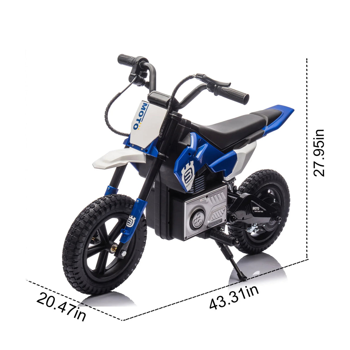 24V Kids Electric Ride On Motocross Motorcycle With Bluetooth - Omega Lifestyles